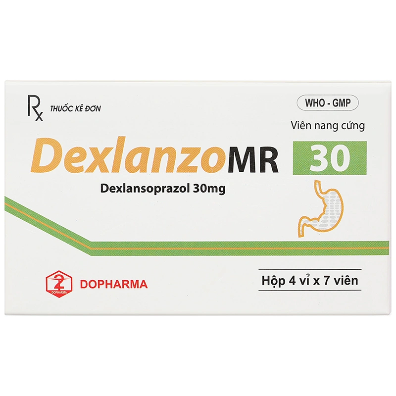 DexlanzoMR 30 điều trị viêm thực quản, trào ngược (4 vỉ x 7 viên) - 1